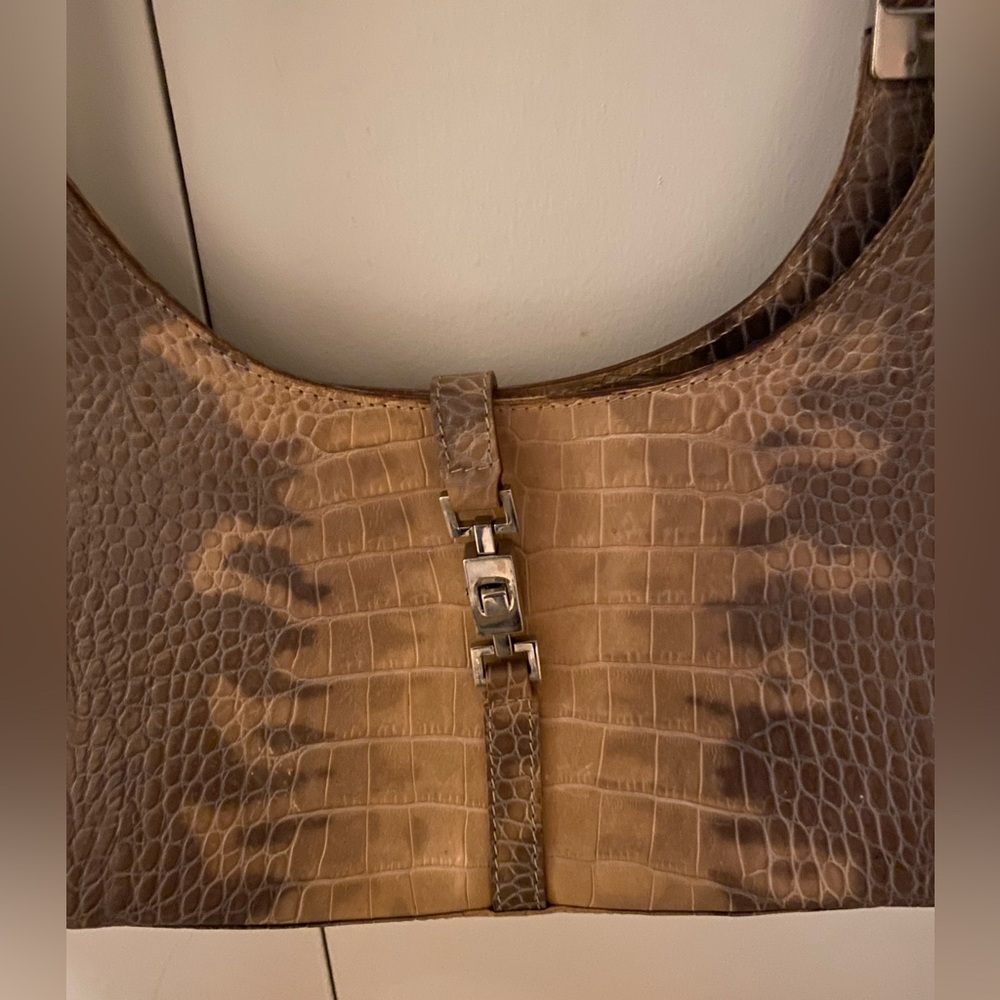 Womens pocketbook - gorgeous. Henry and Martins brand. 
Silver snap closure.